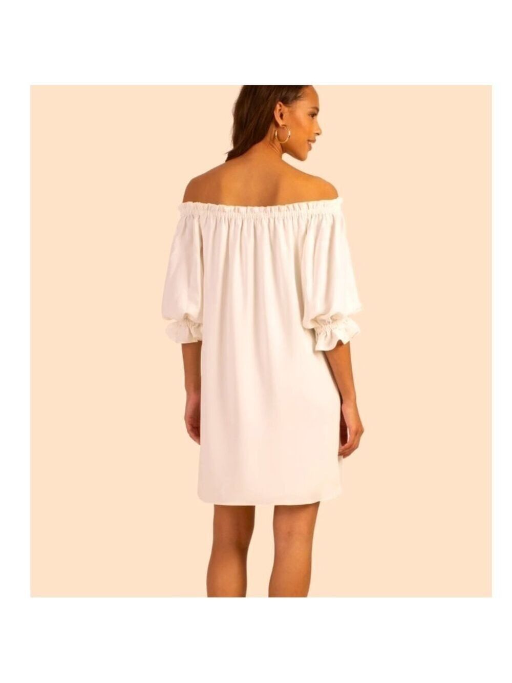 NWT TRINA TURK Whitewash Equinox Dress - Picture 3 of 7